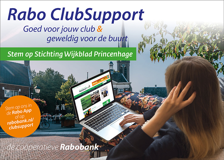 Rabo ClubSupport 2026, Wijkblad Princenhage, Stichting Wijkblad Princenhage, Rabobank Breda Amerstreek, Stemmen Rabobank, Nieuws Princenhage