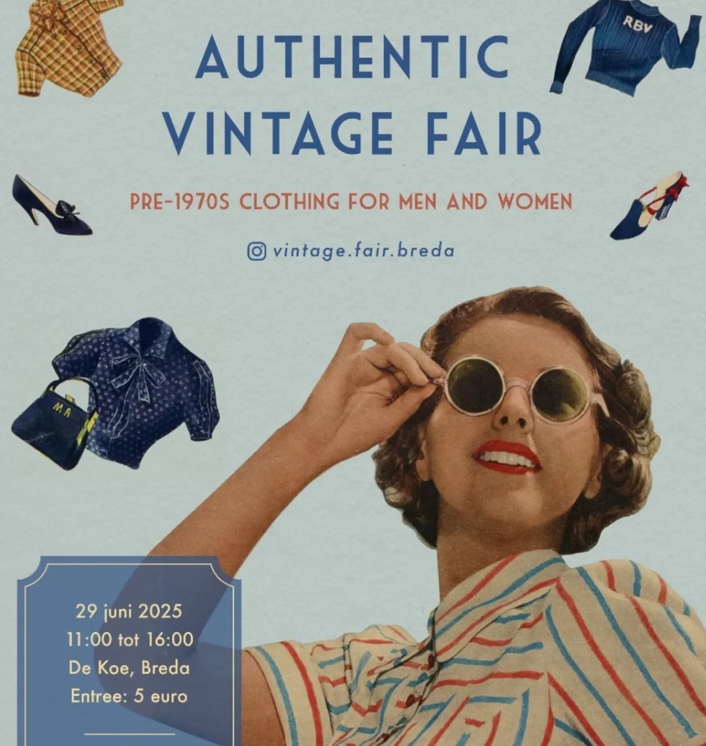 Authentic Vintage Fair Breda, Vintage Fair, SCC De Koe,