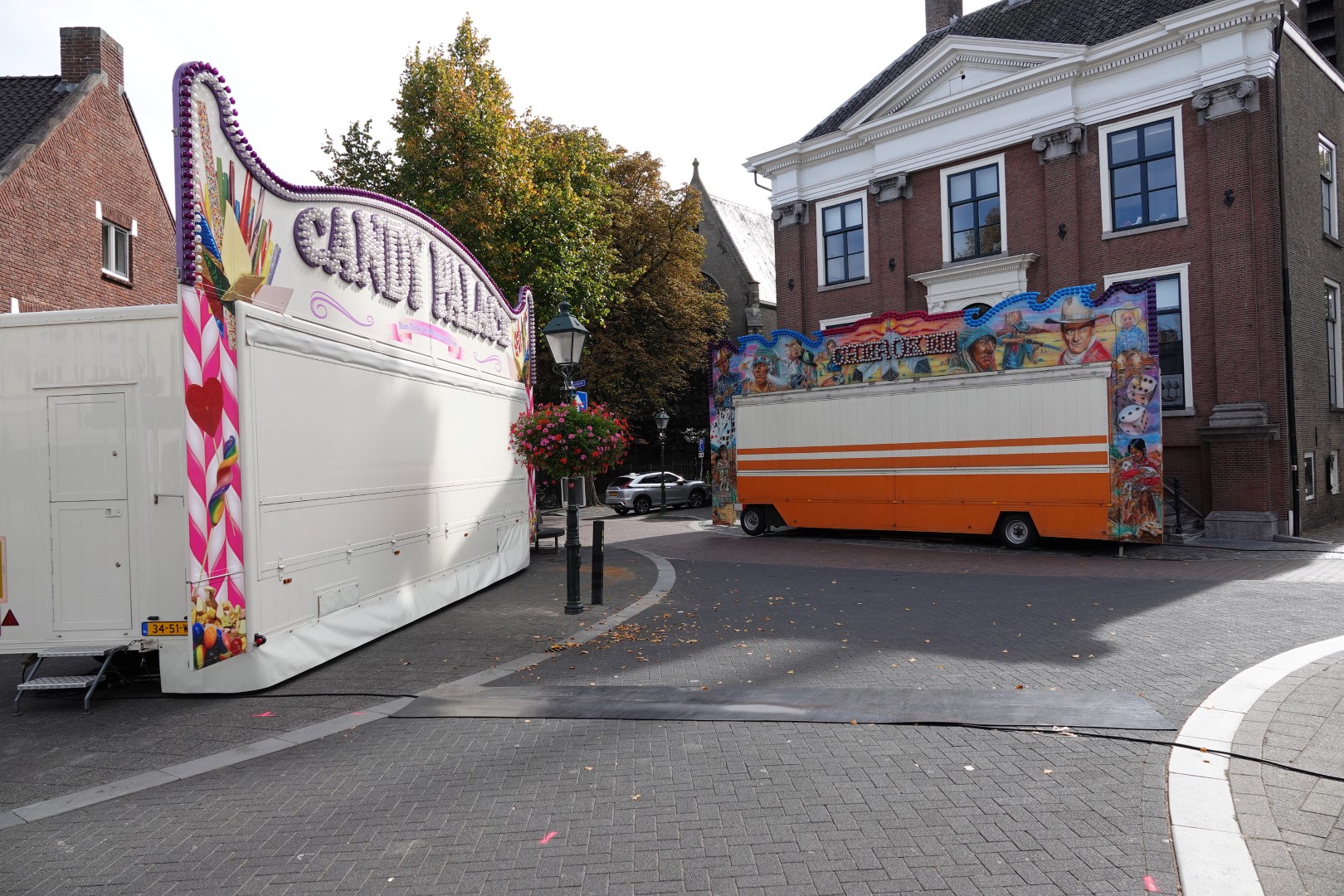 Kermis, Kermis Princenhage, Haagsemarkt, Opbouw