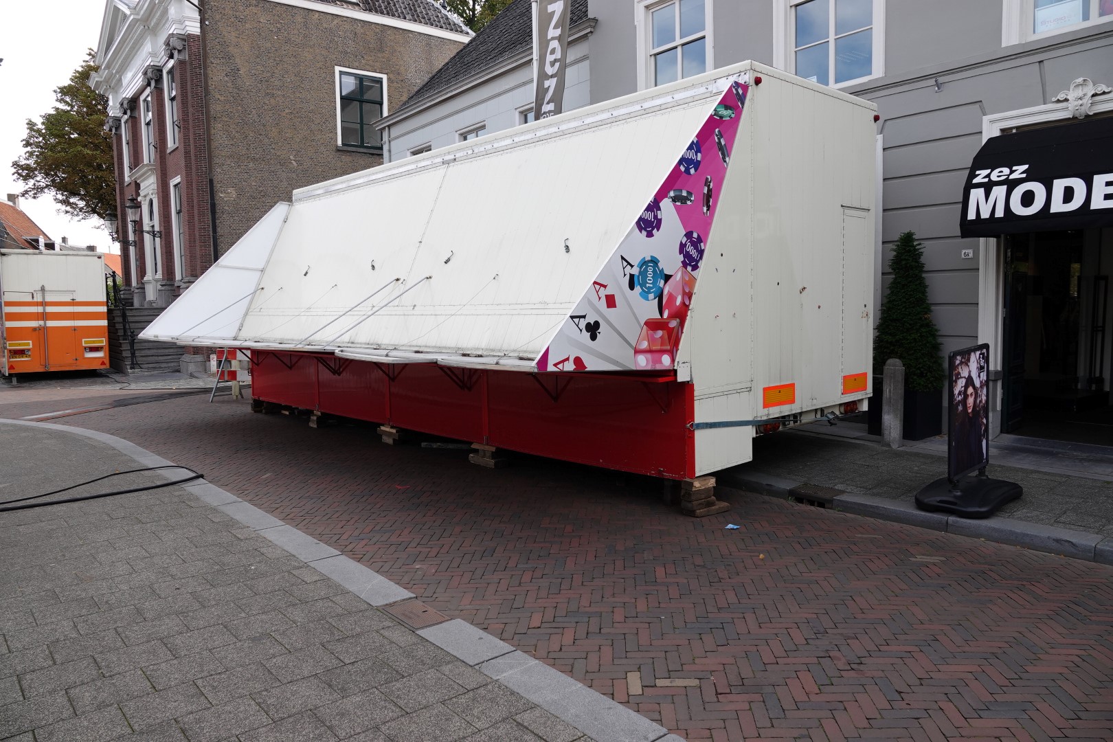 Kermis, Kermis Princenhage, Haagsemarkt, Opbouw