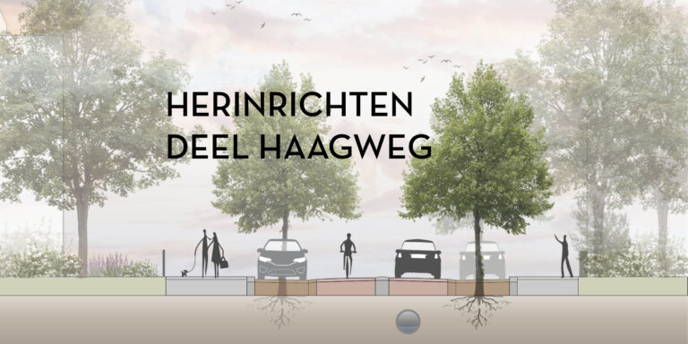 Vernieuwing Haagweg: veiliger, groener en klaar voor de toekomst