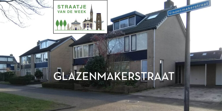 Straatje van de week: Glazenmakerstraat