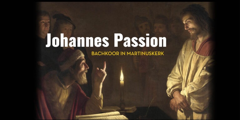 Bachkoor in de Martinuskerk zondag 22 maart
