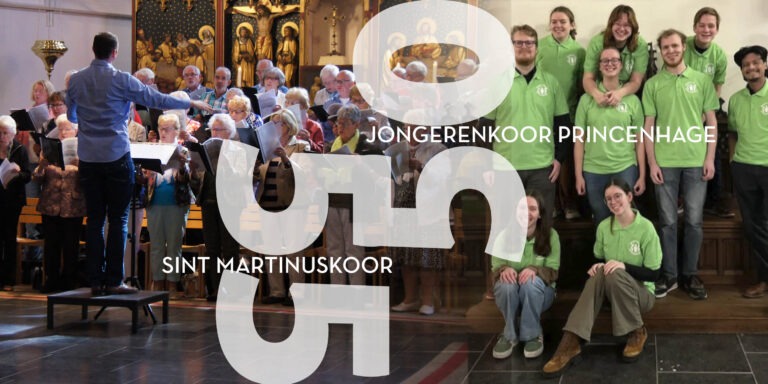 Dubbel jubileum Princenhage koorconcert in Sint Martinuskerk Sint Martinuskoor, Jongerenkoor Princenhage, JKP, Sint Martinuskerk, Koorconcert, Jubileum