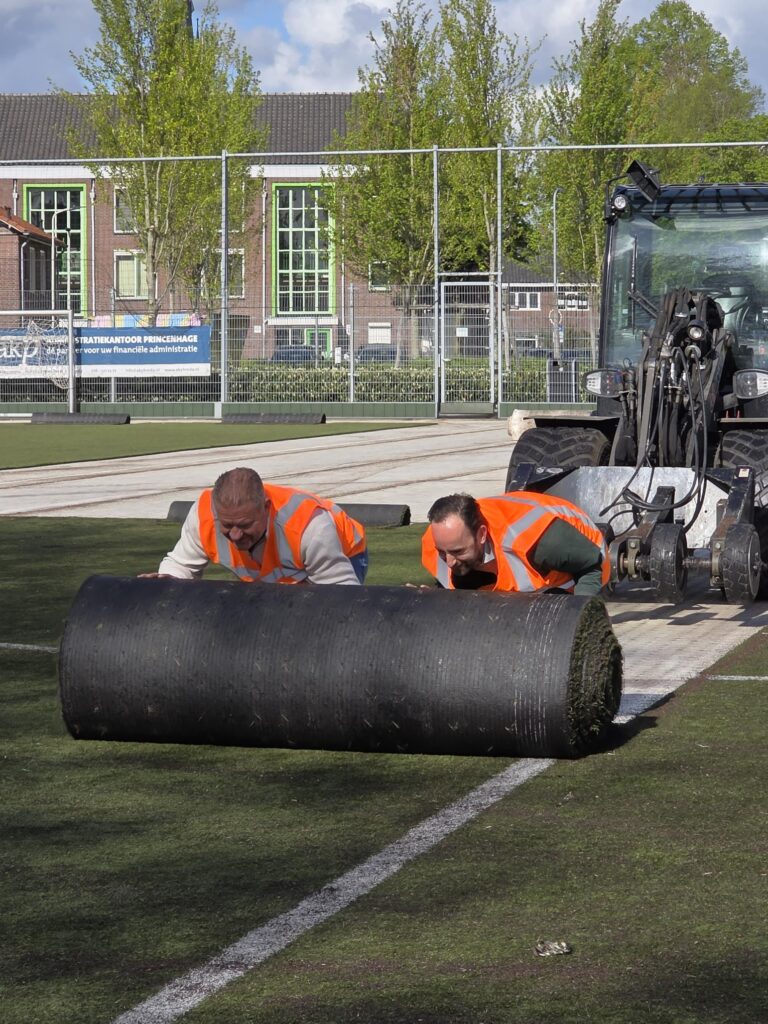 RKSV Groen Wit, Princenhage, Kunstgras Breda, Duurzaam sporten, Gemeente Breda, Voetbal Princenhage, Rubbervrij kunstgras