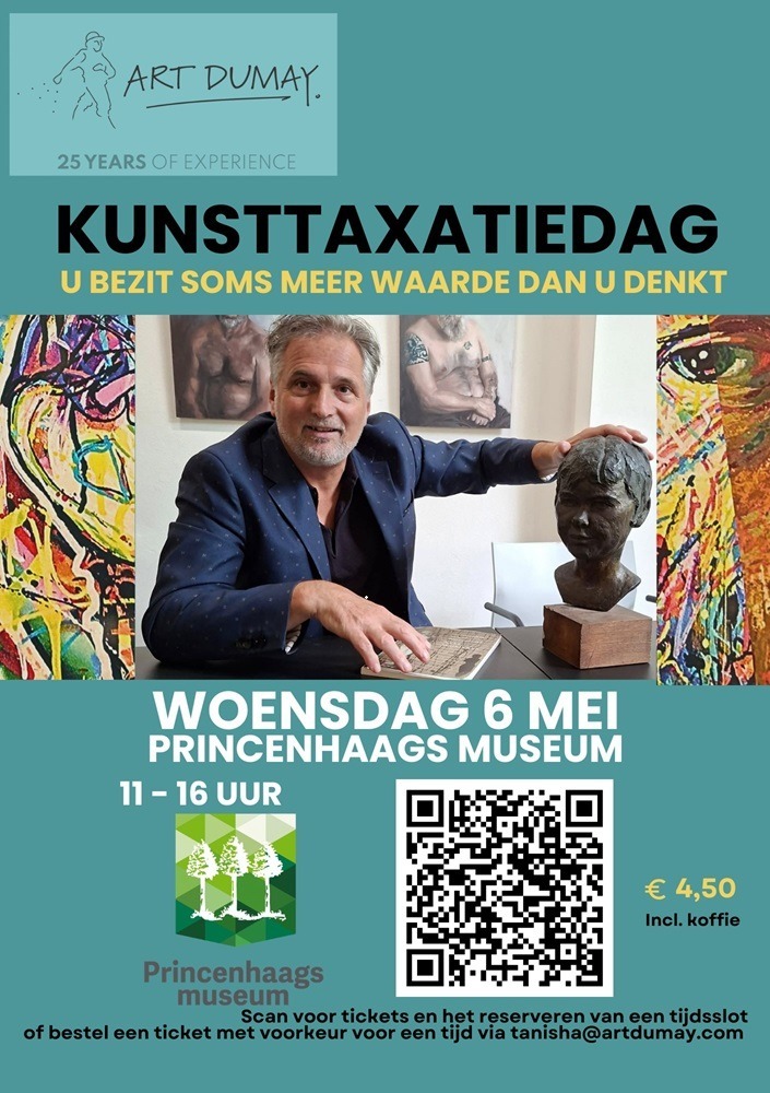 Princenhaags Museum, Art Dumay, Kunst taxeren, Taxatiedag Princenhage, Waarde schilderij bepalen, Antiek en kunst, Tanisha Art Dumay
