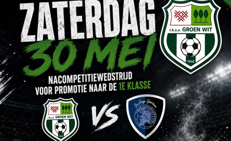 Groen Wit Breda, Groen wit, Nacompetitie amateurvoetbal, Princenhage sport, De Jonge Spartaan
