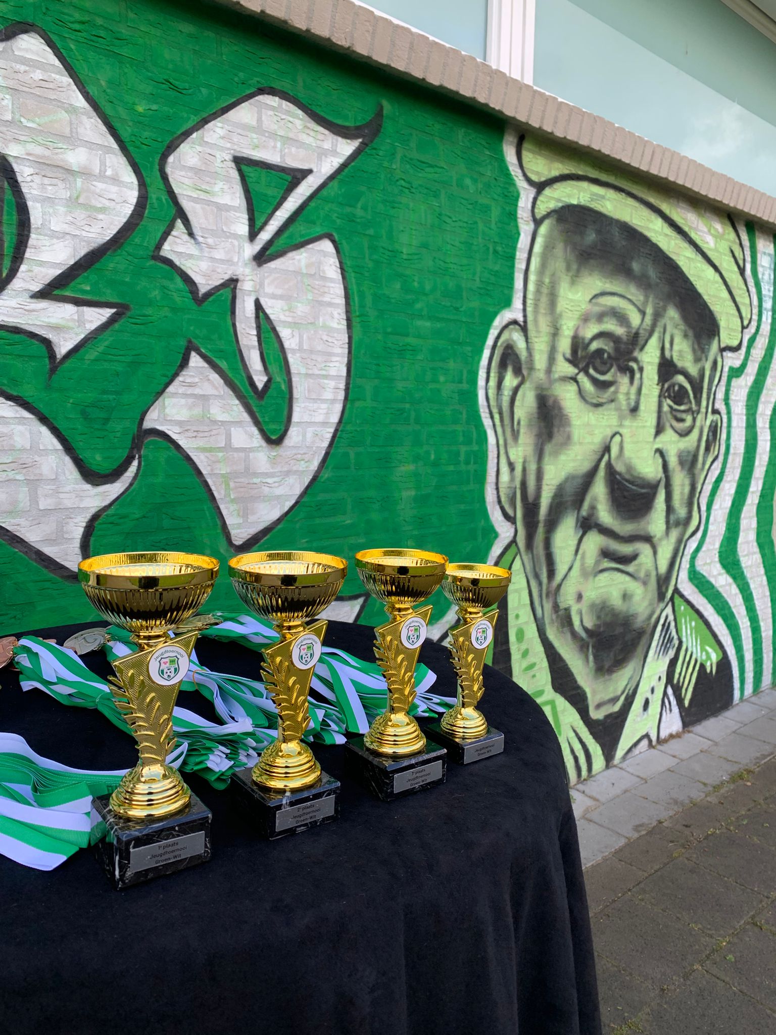 Groen-Wit, Kees Rijvers, Jeugdvoetbal Princenhage, Rksv Groen-Wit, Voetbaltoernooi, Da Huge muurschildering, NAC-activiteiten