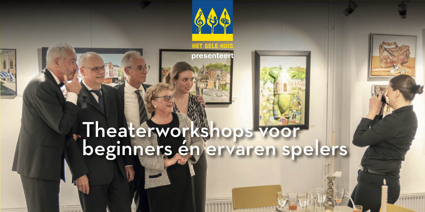 Theaterworkshops Princenhage: ontdek acteren in zes inspirerende avonden